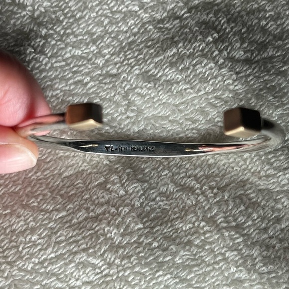Vintage Taxco Sterling Silver bracelet cuff - Picture 7 of 11